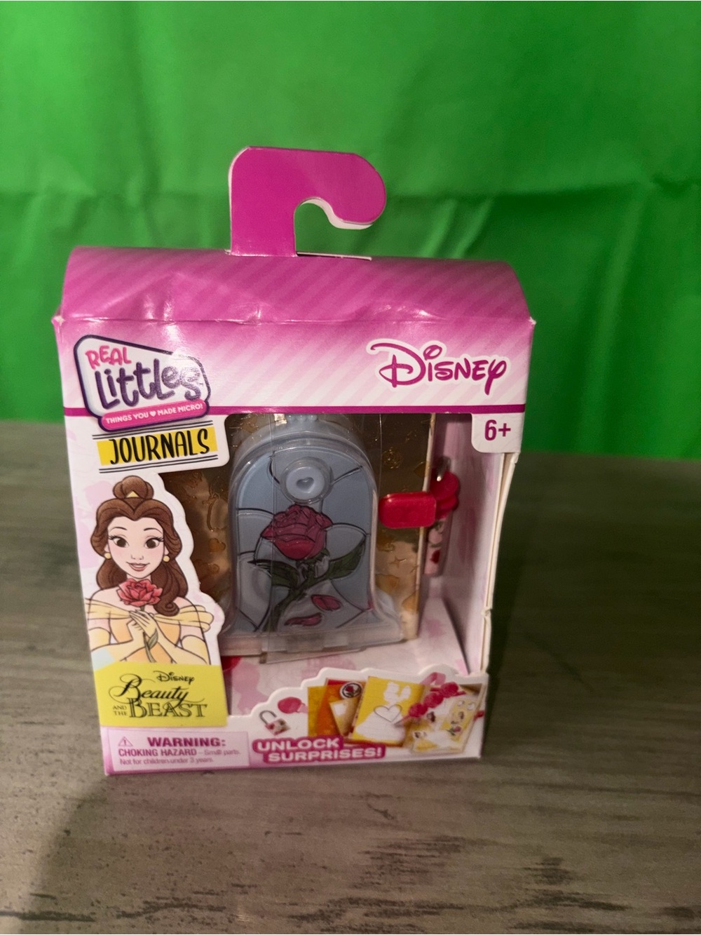 🆕💜 Real Littles Disney Beauty and the Beast Mini Journal –Unopened, Box Damage